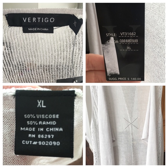 🚫SOLD OUT🚫 Sheer Silver Cardi - Picture 4 of 4