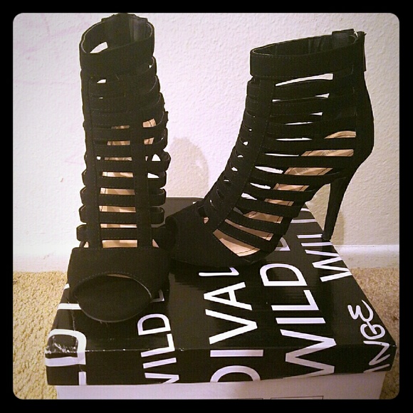 Black heels