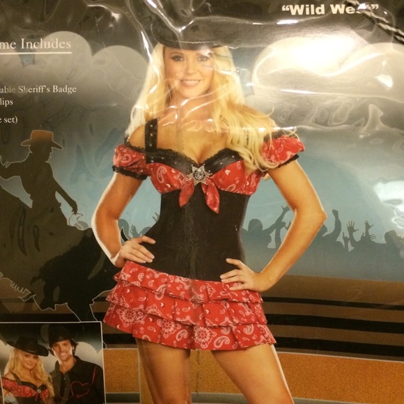 Wild West cowgirl costume
