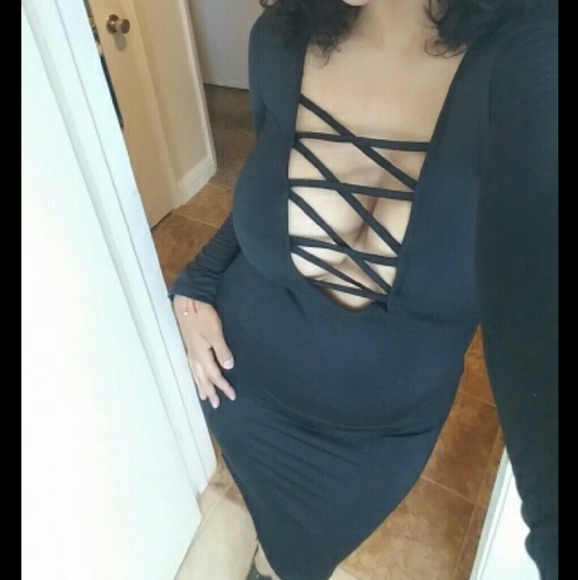 Cross My Heart Dress (Sz 6/8) - Picture 3 of 4