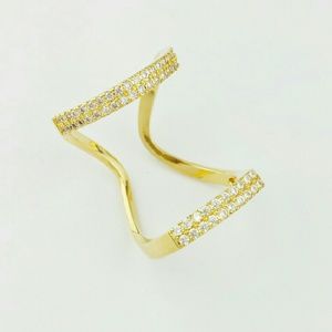 18k GoldPlated Designer Ring