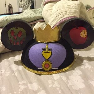 Snow White Wicked Queen Disney Ears Cap