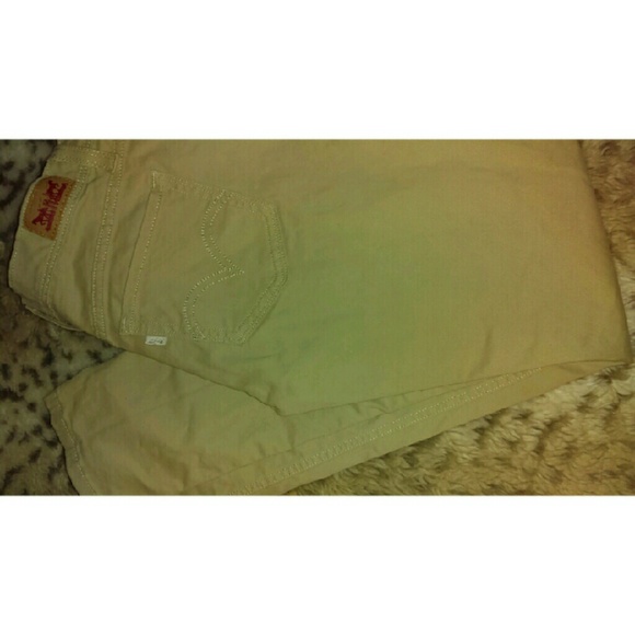Levis 524 Khaki Bottoms
