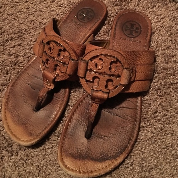 Tory Burch Leather Sandals