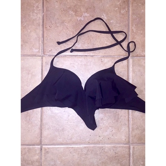 VS PINK flounce bikini top