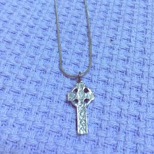 Silver Celtic Necklace