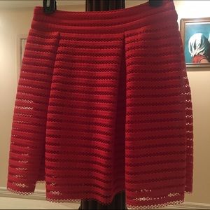 Cherry red skirt 🍒