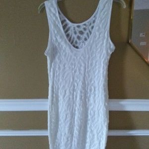 White lace dress