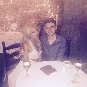 Free People Pink Lace Racerback Top