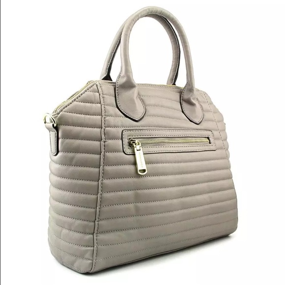 Gray Steve Madden Large DOME-LIKE Satchel NWT/RET - Picture 3 of 4