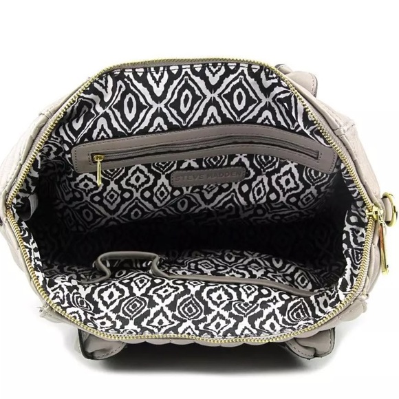 Gray Steve Madden Large DOME-LIKE Satchel NWT/RET - Picture 4 of 4