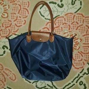 Navy blue Longchamp bag