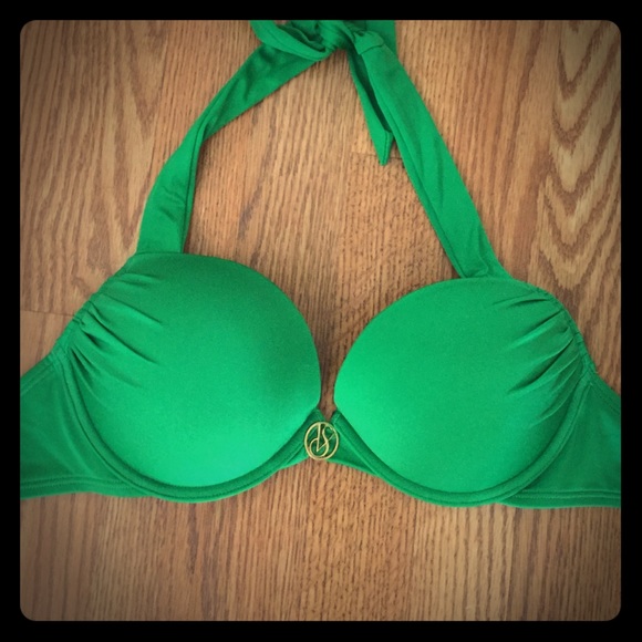 Victoria's Secret halter push up swim top.