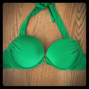 Victoria's Secret halter push up swim top.