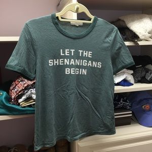 Let the Shenanigans Begin shirt Urban Outfitters