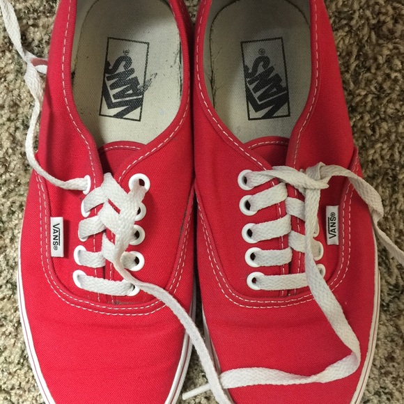 Red Vans