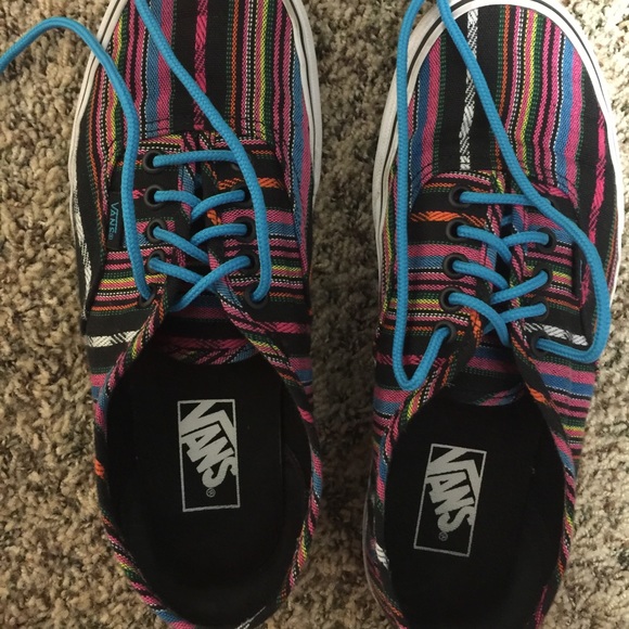 Multicolored Vans