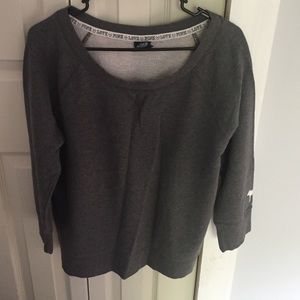PINK Victoria's Secret gray shirt