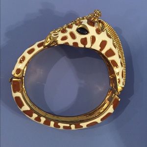 J. Crew Enamel Giraffe Bangle