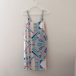 Adorable summer tribal print dress!