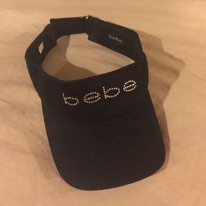 Beautiful Bebe visor in good condition