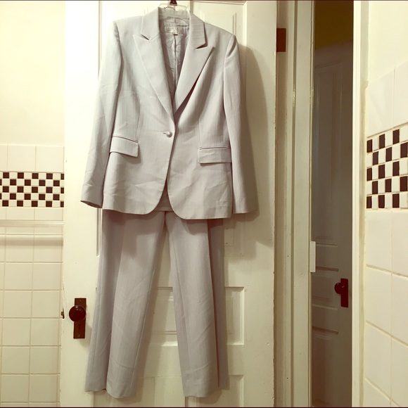 Tahari Suit Powder Blue
