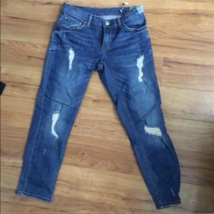 Zara Jeans Cropped