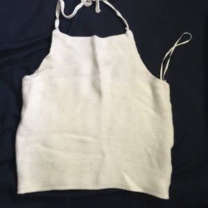 Halter crop top