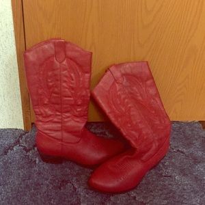 Red Cowgirl Boots
