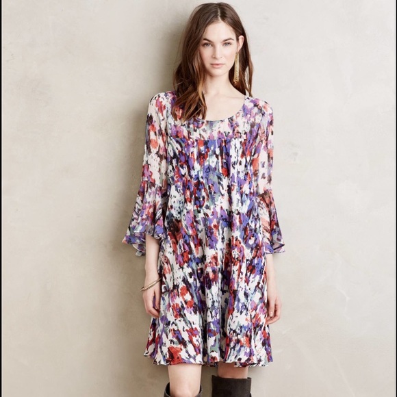Anthropologie Paper Crown Dress