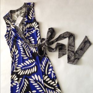 Diane von Furstenberg - Orchid Maxi wrap Dress