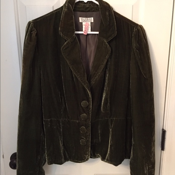 Velvet blazer