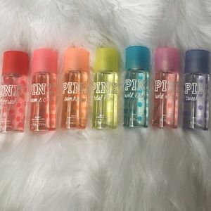 Entire PINK body spray collection ✨✨
