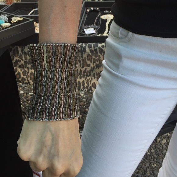 Cuff Bracelet Multi Colored - Picture 1 of 3
