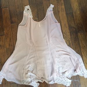 Free people mauve tunic/ mini dress