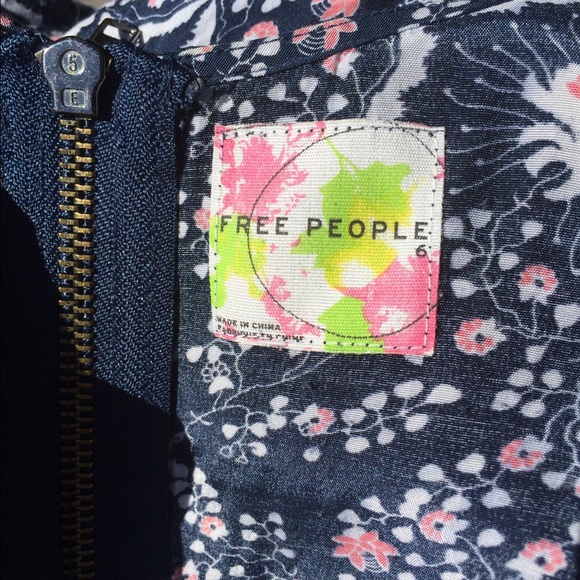 Free People floral mini dress - Picture 3 of 3