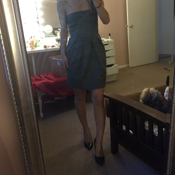 Textured tulip dress