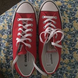 Red Converse! (With lunarlon soles)