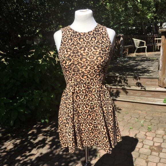 Leopard print mini dress from H&M - Picture 1 of 3