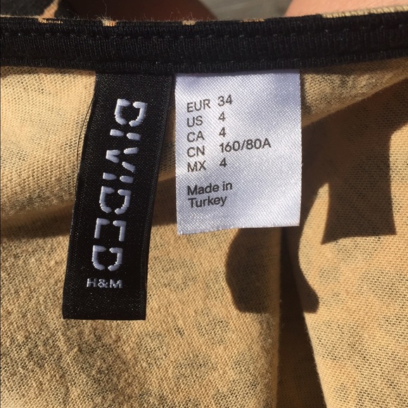 Leopard print mini dress from H&M - Picture 3 of 3