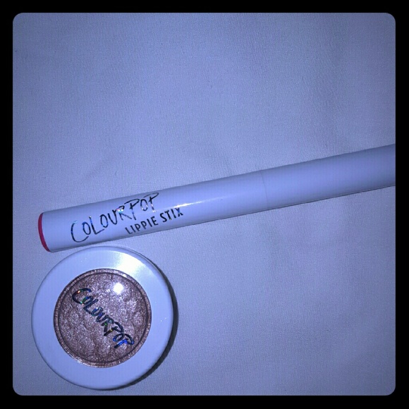 Colourpop eyeshadow and lippie
