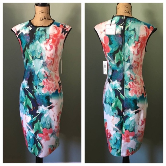 Bisou Bisou Dresses & Skirts - NWT Bisou Bisou abstract dress!