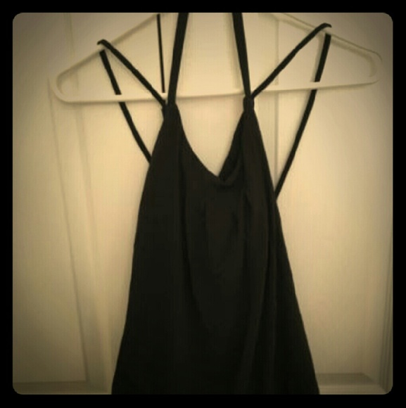Lululemon strappy black top