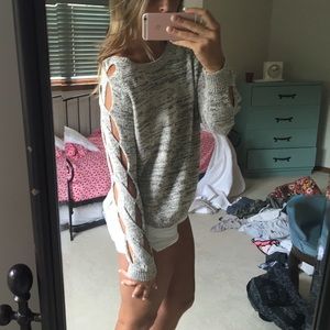 Cut out Sweater