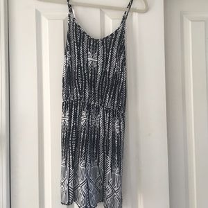 Black and White Romper
