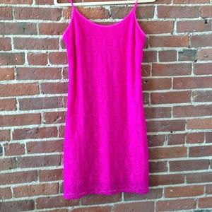 Hot pink Lilly Pullitzer dress