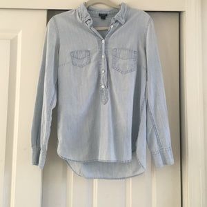 Chambray JCrew button up