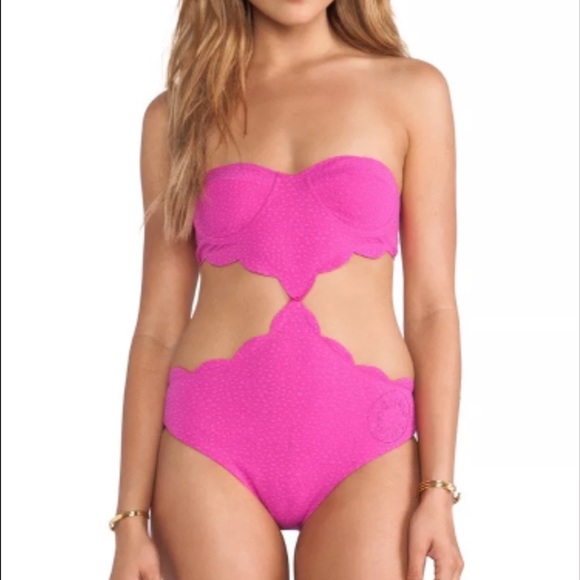 Marysia Swim pink underwire, size medium.