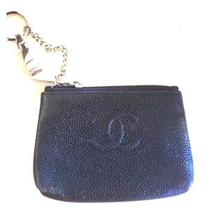 Credit card holder with key chain