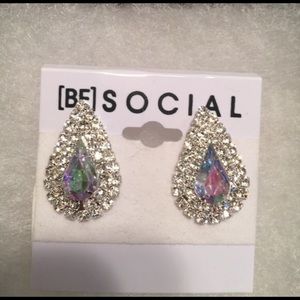 Ab crystal earings